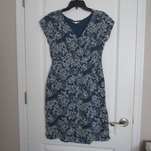butterfly printed dress